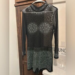 Women’s Stretchy Bling Jumpsuit XL